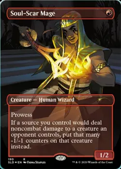 [1x] Soul-Scar Mage (190) Near Mint, English Secret Lair MTG Magic - Image 1