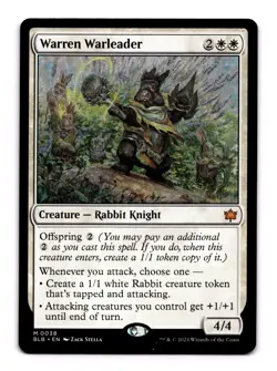 Warren Warleader - 38 BLB: Bloomburrow M Normal LP - Image 1