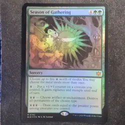 Season of Gathering - Foil - Bloomburrow (MTG) - Image 1