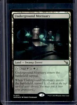 2024 Magic MTG Murders at Karlov Manor Underground Mortuary Foil #271 - Image 1