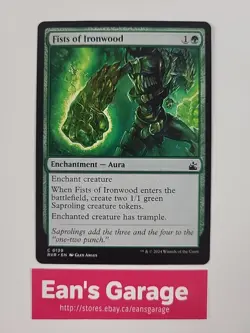 Magic the Gathering MTG Fists of Ironwood 139 RVR Ravnica Remastered common - MN - Image 1
