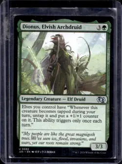 2024 Magic MTG Foundations Dionus Elvish Archdruid Jumpstart #0052 - Image 1