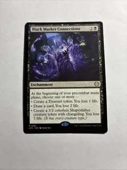 Black Market Connections Commander: The Lost Caverns of Ixalan MTG + Bonus Rare! - Image 1