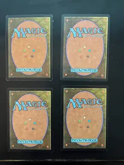 4 x Lotus Petal - Tempest - Magic the Gathering - 8ced - see picts for condition - Image 2