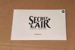 MTG Secret Lair - Goblingram [NON-FOIL] Sealed - Image 1