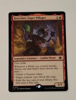 MTG Breeches, Eager Pillager - The Lost Caverns of Ixalan LP - Image 1