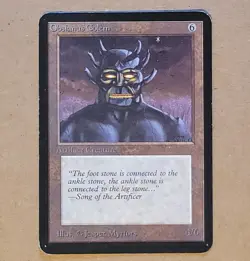 MTG - Magic the Gathering - Alpha Obsianus Golem - MP+ - Image 1