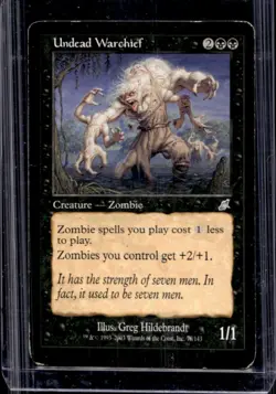 2003 Magic MTG Scourge Undead Warchief #78 - Image 1