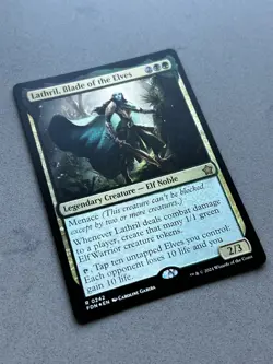 Lathril, Blade of the Elves #242 FOIL Foundations Magic Gathering MTG FDN - NM - Image 3