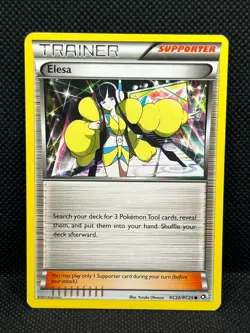 Pokemon Tcg Elesa RC20/RC25 Legendary Treasures Radiant Collection - Image 1