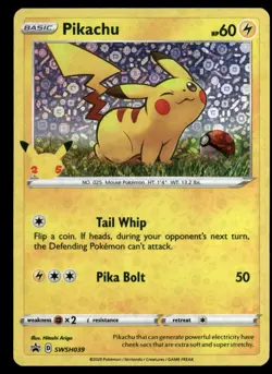 Pikachu - (General Mills) SWSH039 Miscellaneous Cards & Products Pokemon TCG - Image 1