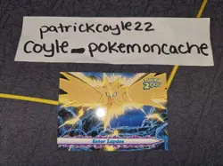 Enter Zapdos #33 Pokemon Topps The Movie 2000 NM - Image 1