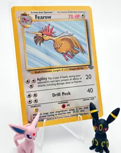 Pokemon TCG Fearow Jungle 36/64 Unlimited Uncommon Card WOTC Played NM-LP (P1) - Image 1