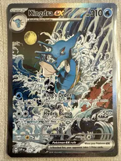 Kingdra ex 131 Sv: Scarlet & Violet Promo Cards Holo Pokemon 2024 SVP - Image 1