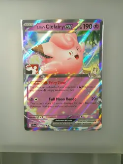 Lillie’s Clefairy EX #056/159 - Pokemon TCG - NM Foil - Prize Pack Series Promo - Image 1
