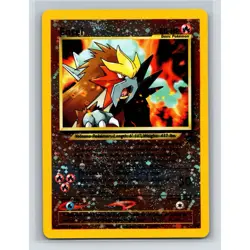 Entei 34/53 Pokemon WoTC Promo Reverse Holo - 3 SWIRLS - Image 1