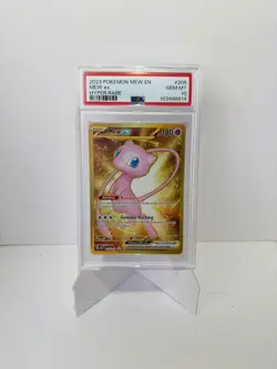 Pokemon TCG Mew EX 205/165 Scarlet & Violet 151 Holo Hyper Rare - Image 1