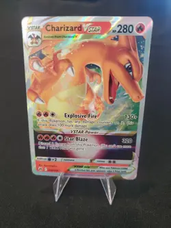 Pokemon TCG Charizard VSTAR Crown Zenith Holo Ultra Rare Card 019/159 Near Mint - Image 1