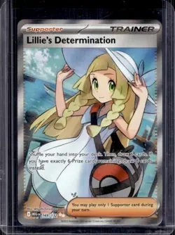2025 Pokemon Mega Evolution Lillie's Determination Ultra Rare #169/132 - Image 1