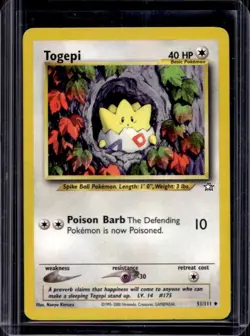 2000 Pokemon Neo Genesis Togepi #51/111 - Image 1