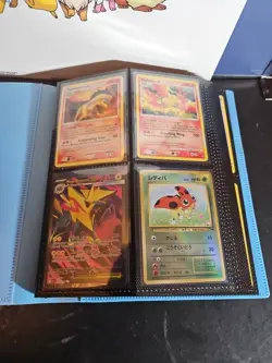 160 Pokemon Binder Collection | 30+ Vintage/WOTC/EX's+ Modern Holos + More - Image 1