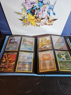 160 Pokemon Binder Collection | 30+ Vintage/WOTC/EX's+ Modern Holos + More - Image 2