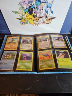 160 Pokemon Binder Collection | 30+ Vintage/WOTC/EX's+ Modern Holos + More - Image 4