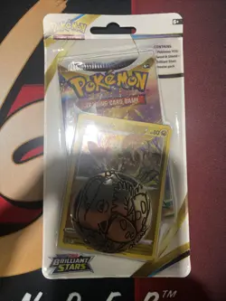 Brilliant Stars Eevee/Flapple Lot of 2 Single pack Checklane Blister Set Booster - Image 4