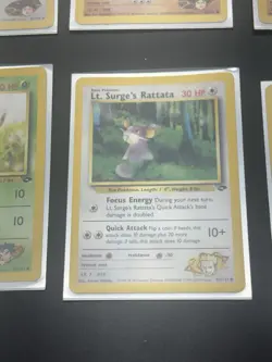 Vintage Pokemon Card Lot 8x - WOTC Gym Heroes, Gym Challenge, Team Rocket -NM/LP - Image 4