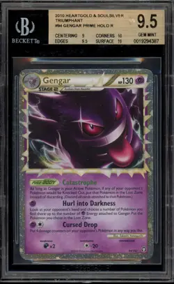 Pokemon Gengar Prime Triumphant Holo Ultra Rare #94 BGS 9.5 Gem Mint - Image 1