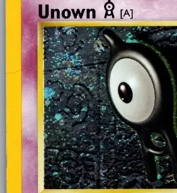 Unown 14/75 Holo 1st Edition Neo Discovery Pokemon SWIRL - Image 3