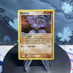 Pokemon Machoke 41/101 Hidden Legends Reverse Holo MP - Image 1