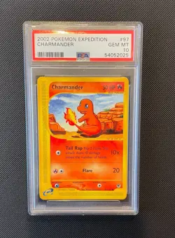 2002 Pokemon Expedition Charmander #97 PSA 10 - Image 1