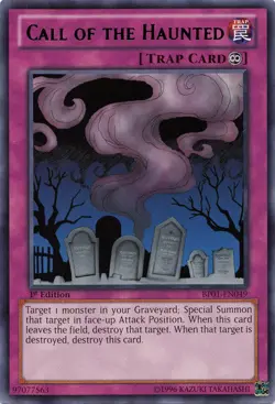 Call of the Haunted - BP01-EN049 - Rare - 1st Edition - Lightly Played - Image 1