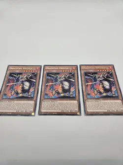 3x Dracotail Urgula JUSH-EN004 - Rare - New NM Playset Yu-Gi-Oh! - Image 1