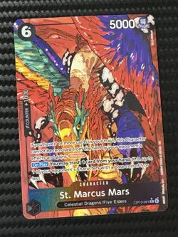 One piece TCG - St. Marcus Mars (Alternate Art) - (OP13) English - Near Mint - Image 1