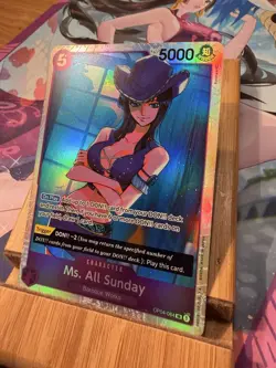 One Piece TCG Ms. All Sunday SR OP04-064 JP Kingdoms of Intrigue Near Mint - Image 3