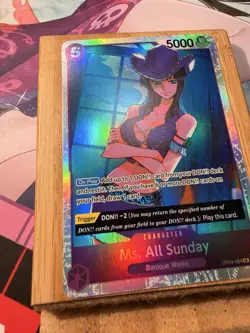 One Piece TCG Ms. All Sunday SR OP04-064 JP Kingdoms of Intrigue Near Mint - Image 4