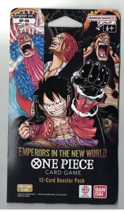 One Piece Emperors in the New World OP-09 Sleeved Booster Pack English - Image 1