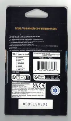 One Piece Emperors in the New World OP-09 Sleeved Booster Pack English - Image 2