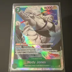 One Piece Hody Jones OP06-035 SR Character Foil 8000 Power Rush - Image 1