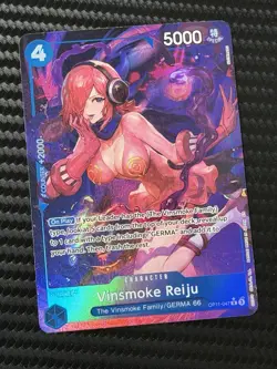 Vinsmoke Reiju Alt Art Foil OP11-047 R One Piece TCG A Fist of Divine Speed ENG - Image 1