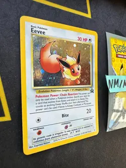 Pokemon Card Eevee Black Star Promo WOTC Vintage 11 060 💎NM💎 - Image 3