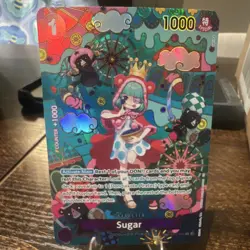 One piece Sugar OP10-065 SP Full Art Foil Special Character Card - Image 1