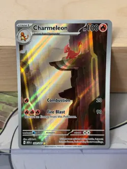 MINT ~ Charmeleon Illustration Rare Pokemon 151 169/165 Pokemon TCG Card - Image 1
