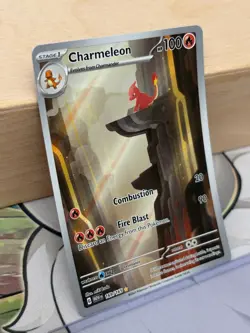 MINT ~ Charmeleon Illustration Rare Pokemon 151 169/165 Pokemon TCG Card - Image 3