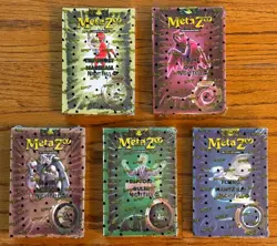 Metazoo Nightfall 1st Edition Theme Card Deck Set of 5 Factory Sealed Brand New - Image 1
