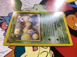 Jumpluff 9/64 Neo Revelation Holo Rare SWIRL TOP RIGHT Pokemon Card TCG LP/NM - Image 2