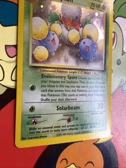 Jumpluff 9/64 Neo Revelation Holo Rare SWIRL TOP RIGHT Pokemon Card TCG LP/NM - Image 4