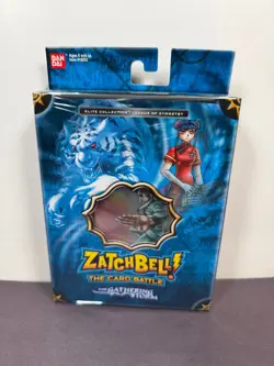 Zatch Bell The Card Battle Gathering Storm LEAGUE OF SYMMETRY Set Deck TCG Blue - Image 1